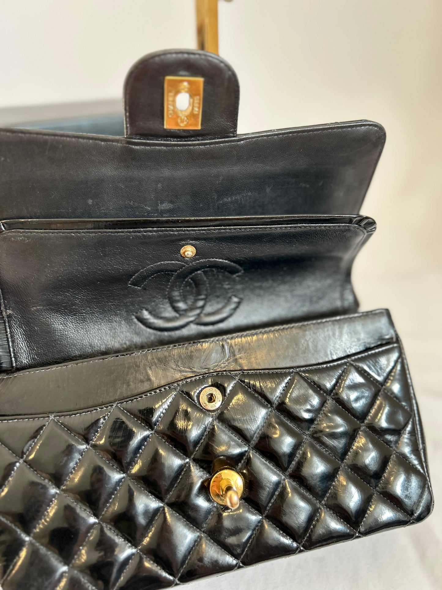 Patent Leather Chanel Classic Flap