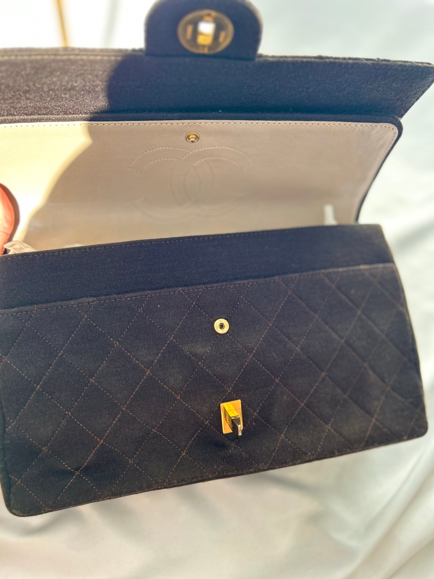 Chocolate Brown Soft Classic Flap