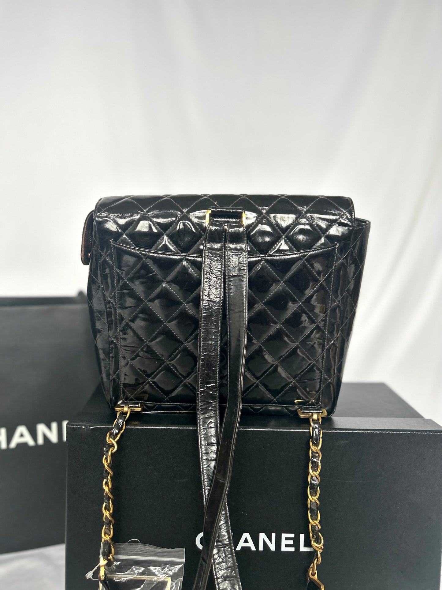 Chanel Patent Leather backpack