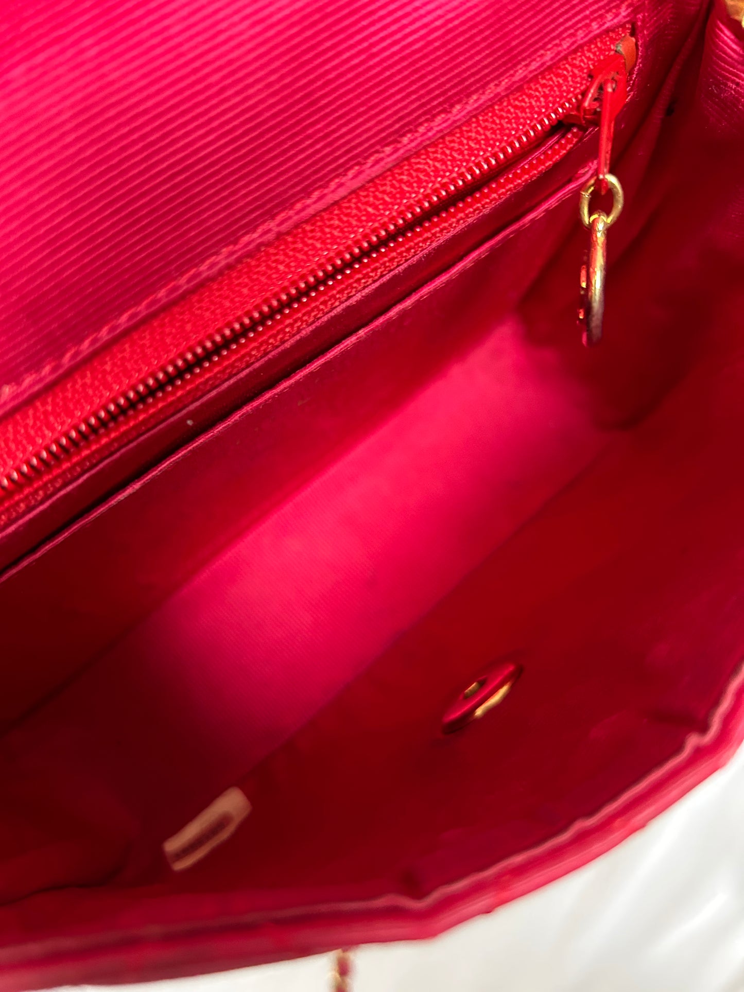 Pink Chanel Mini Square Flap Bag