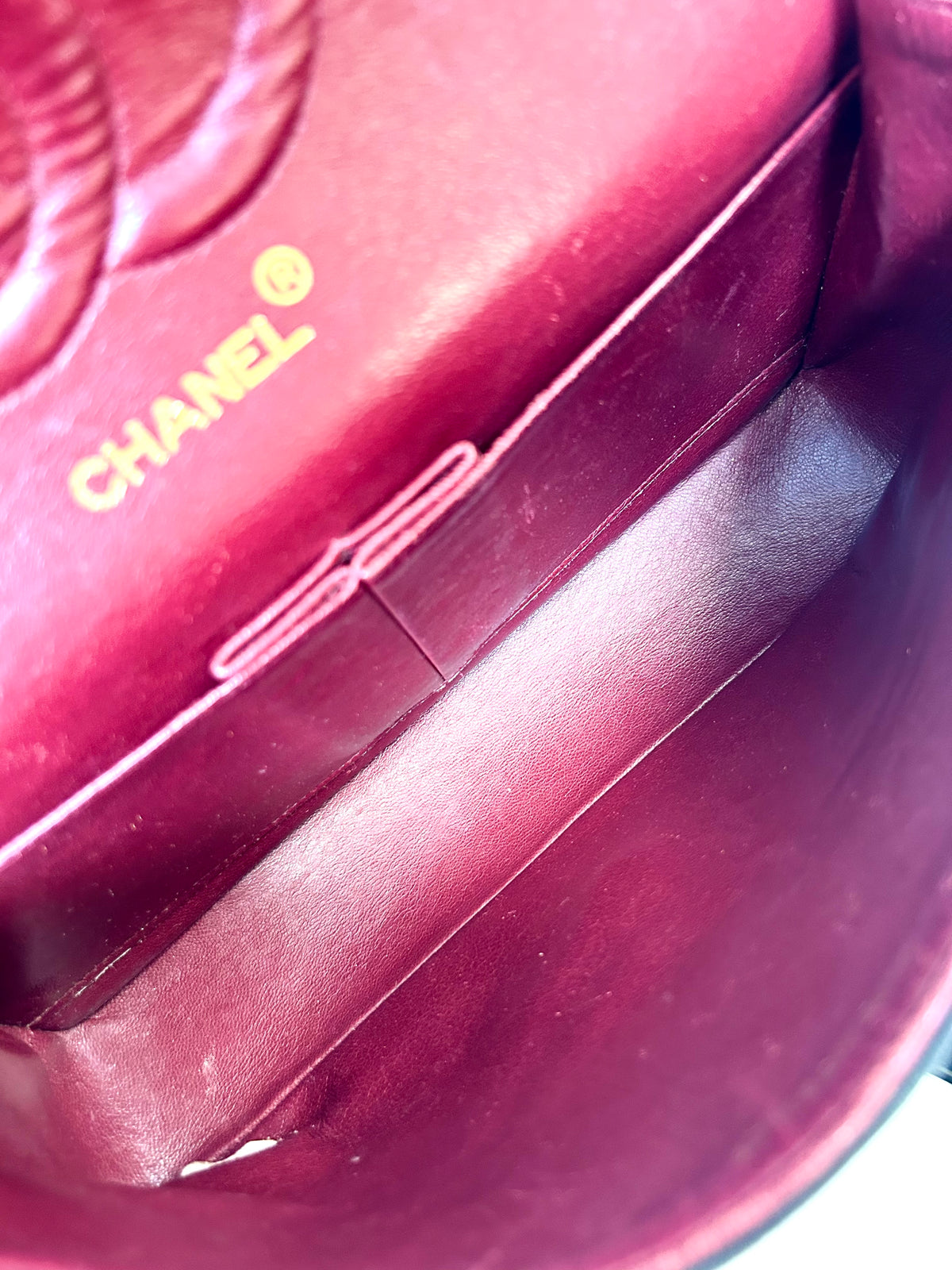 Authentic Chanel Jersey Classic Flap