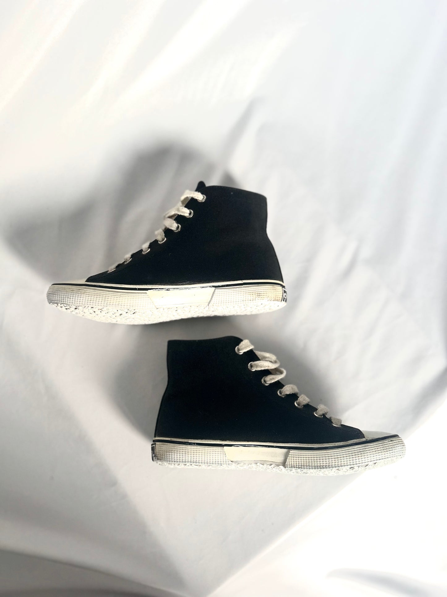 Chocolate Brown Chanel 1980s Vintage Medium Lambskin Classic Flap & Chanel Sneakers