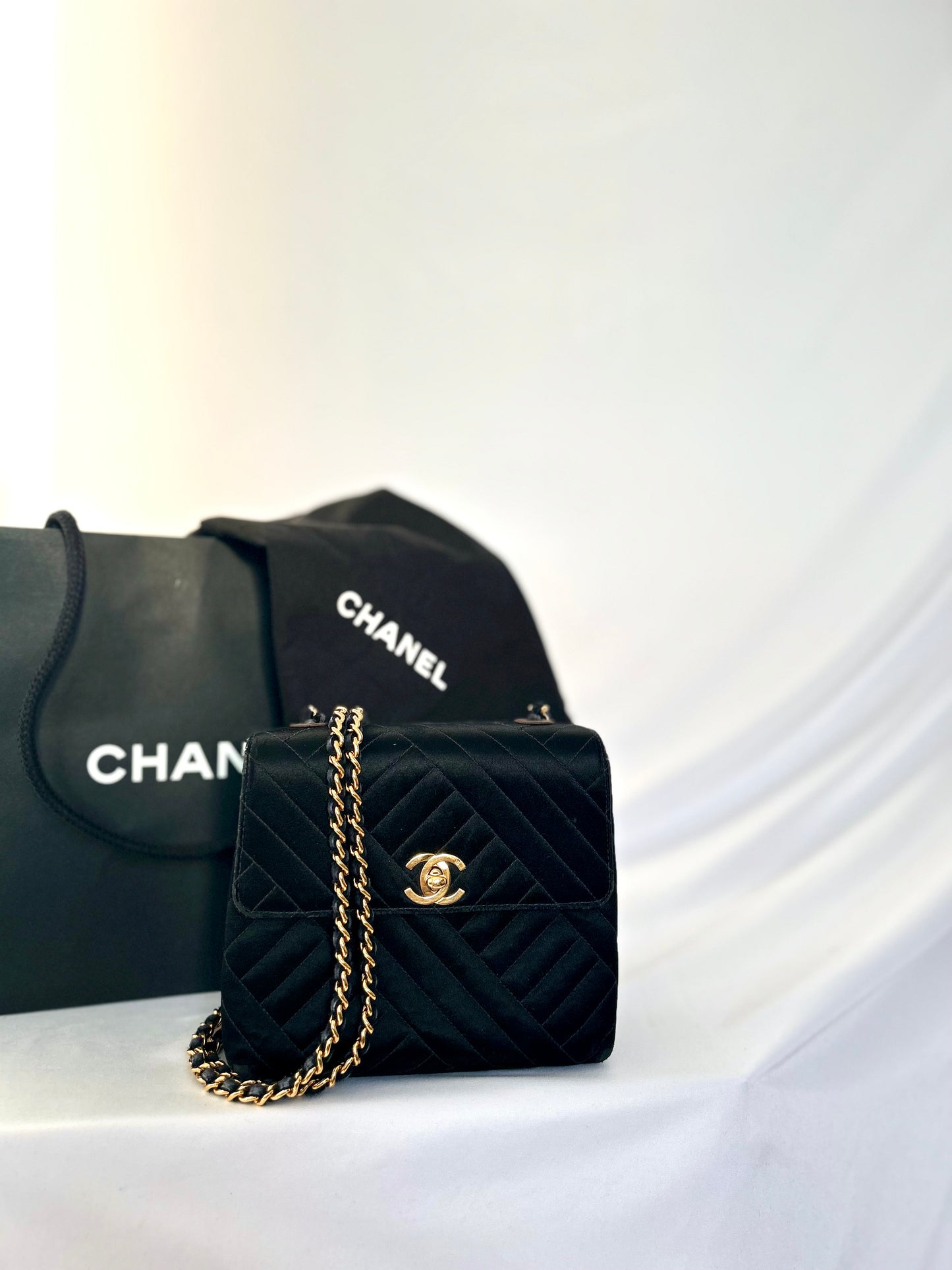 Chanel Satin Mini Square