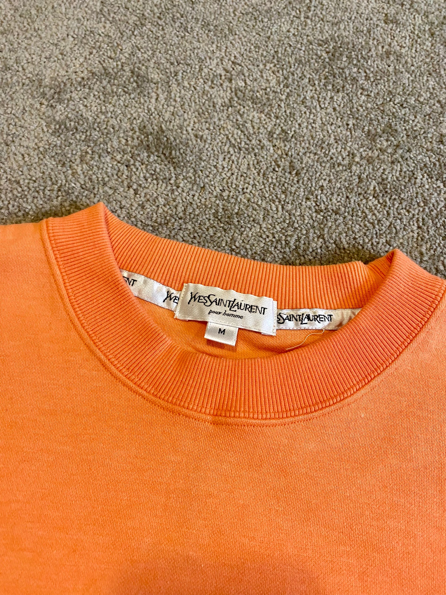 YSL Peach Crewneck