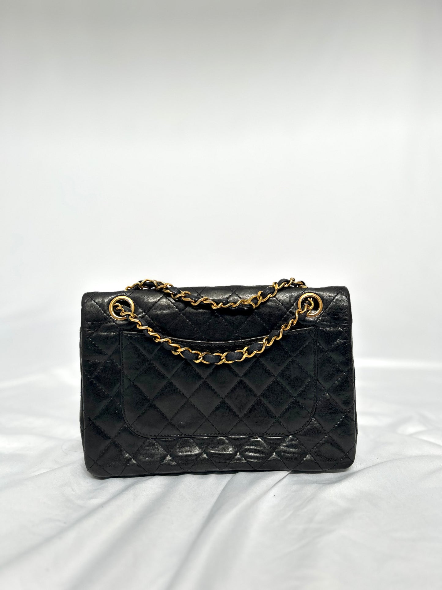 Chanel Black Lambskin Small Class Flap