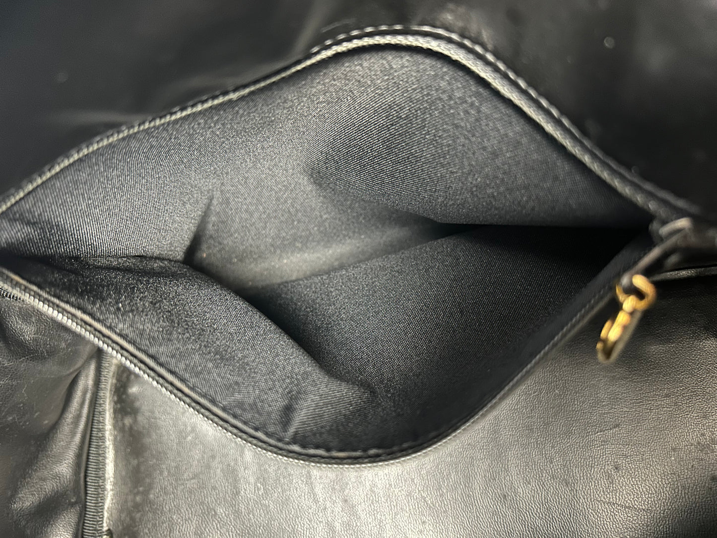 Chanel Mini Lambskin Boston Bag