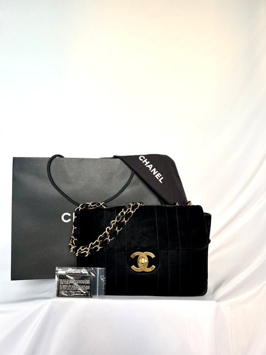 Chanel Velvet 1993-1994 Jumbo