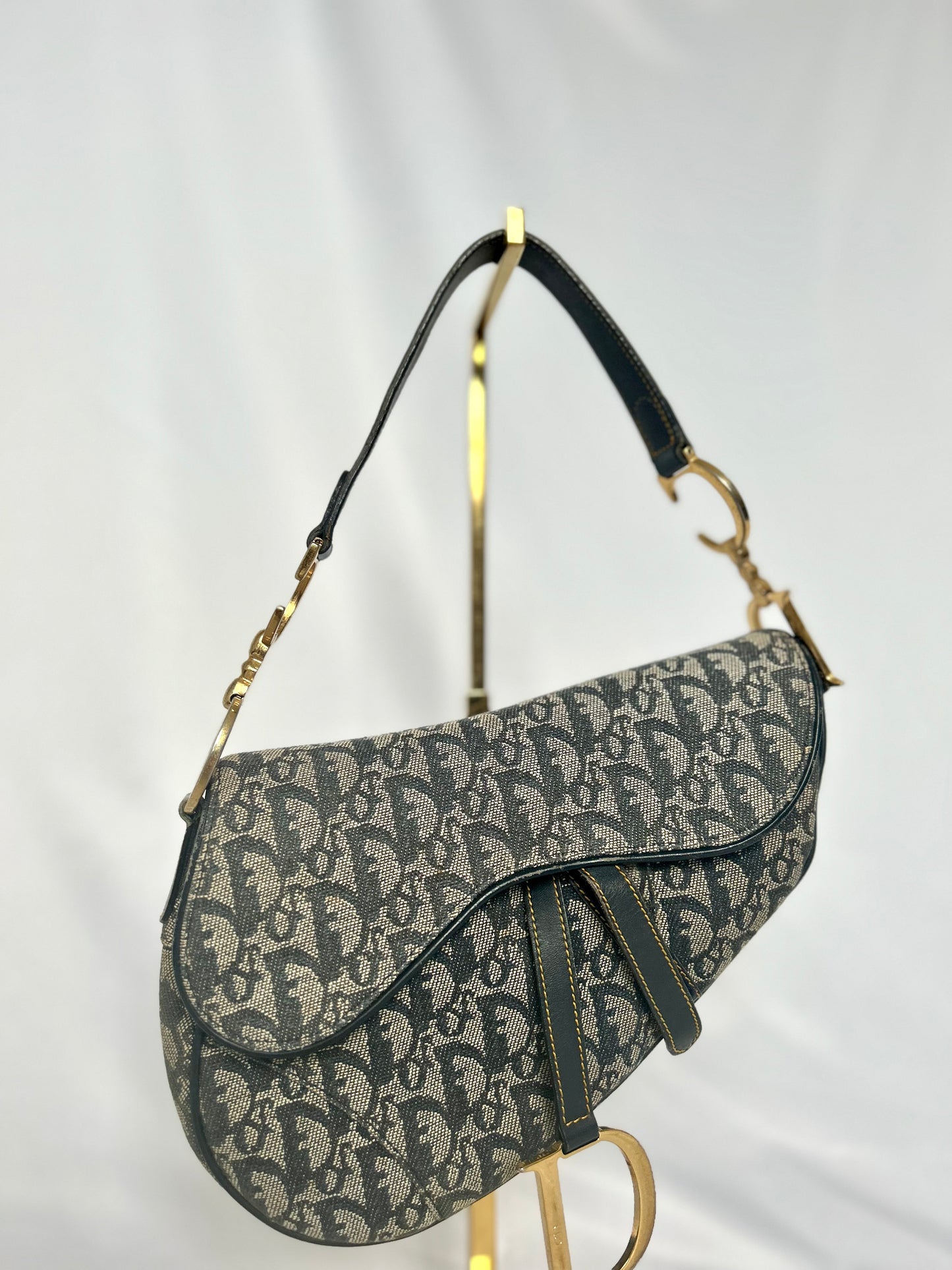 Dior Monogram Saddle Bag