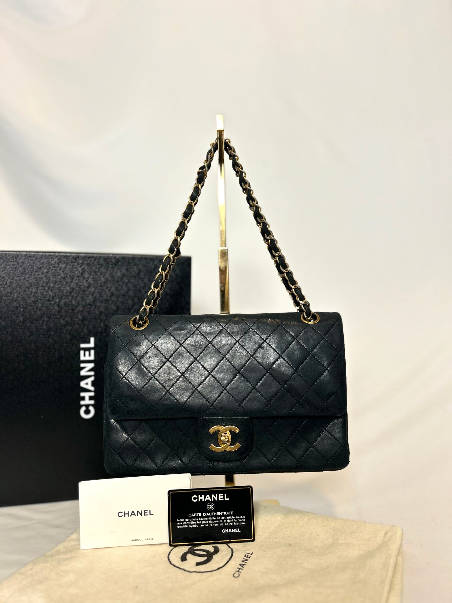 Chanel Medium Lambskin Classic Flap