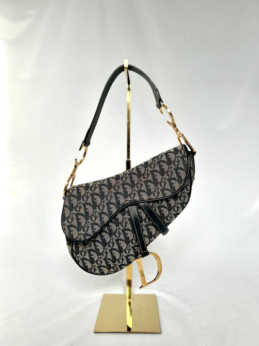 Dior Classic Monogram Saddle Bag