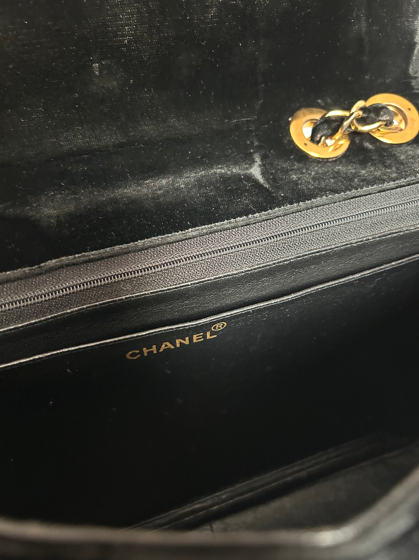 Chanel Velvet 1993-1994 Jumbo