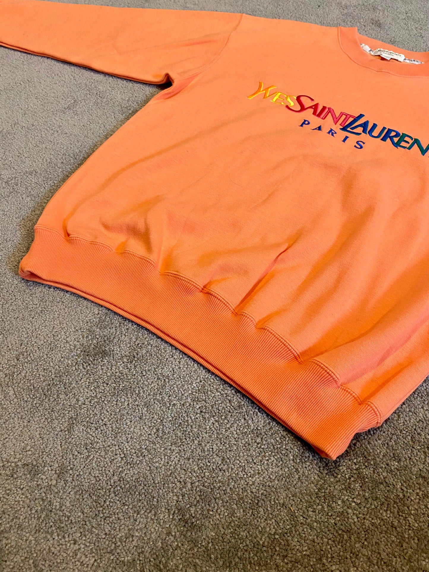 YSL Peach Crewneck