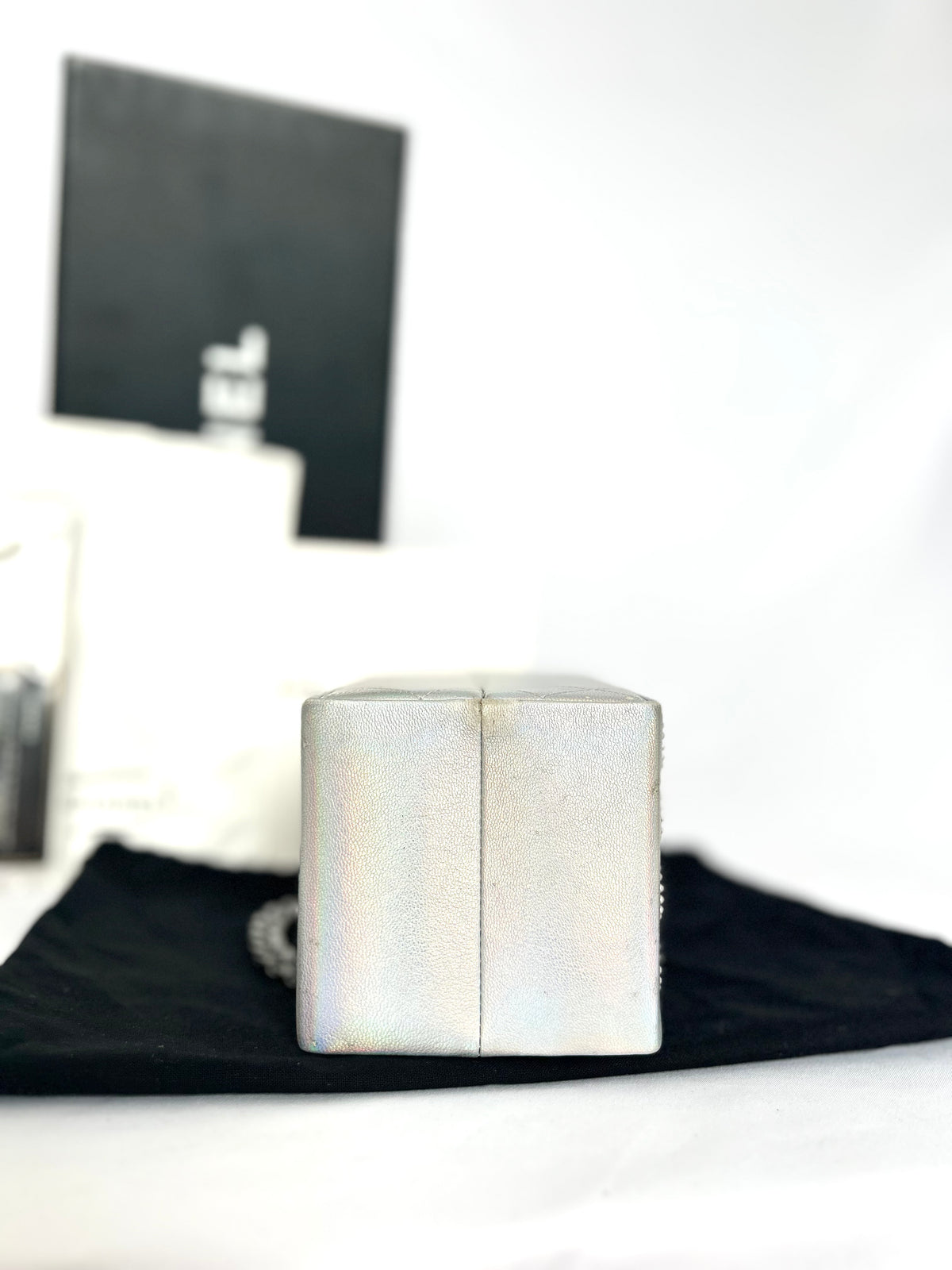 Extremely Rare Iridescent Lait de Coco Runway 2014 Milk Carton