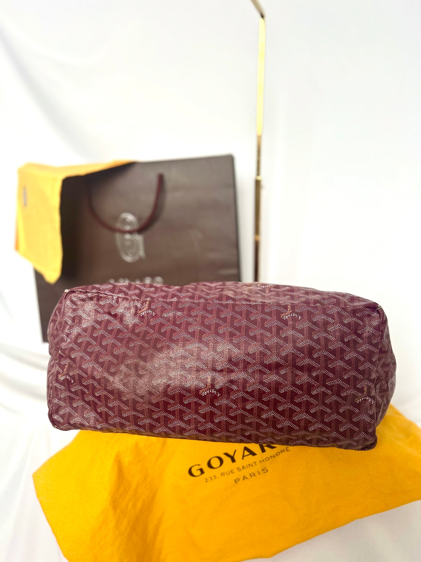 Goyard Burgundy Saint Louis GM