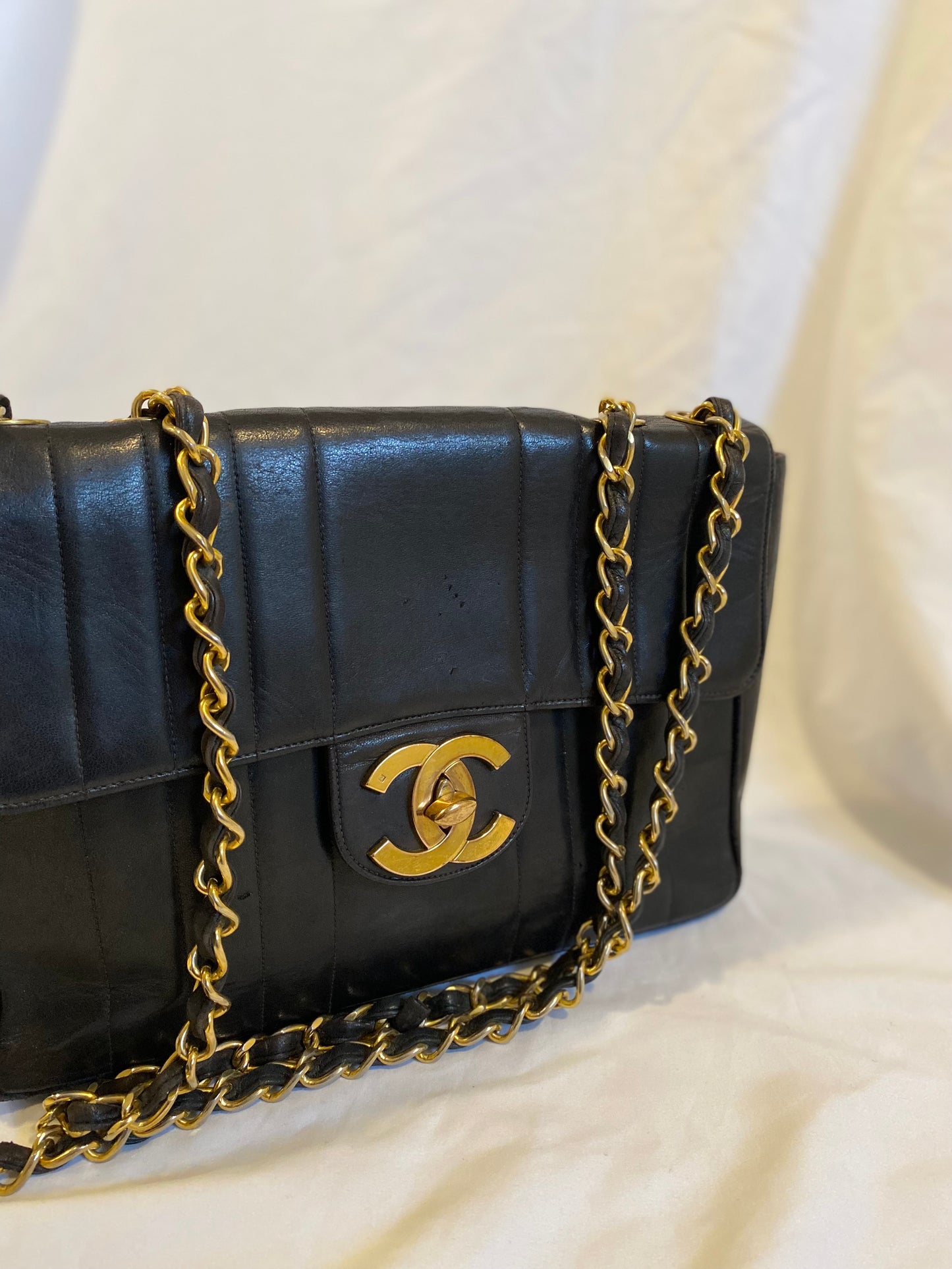 Chanel Lambskin Mademoiselle Maxi