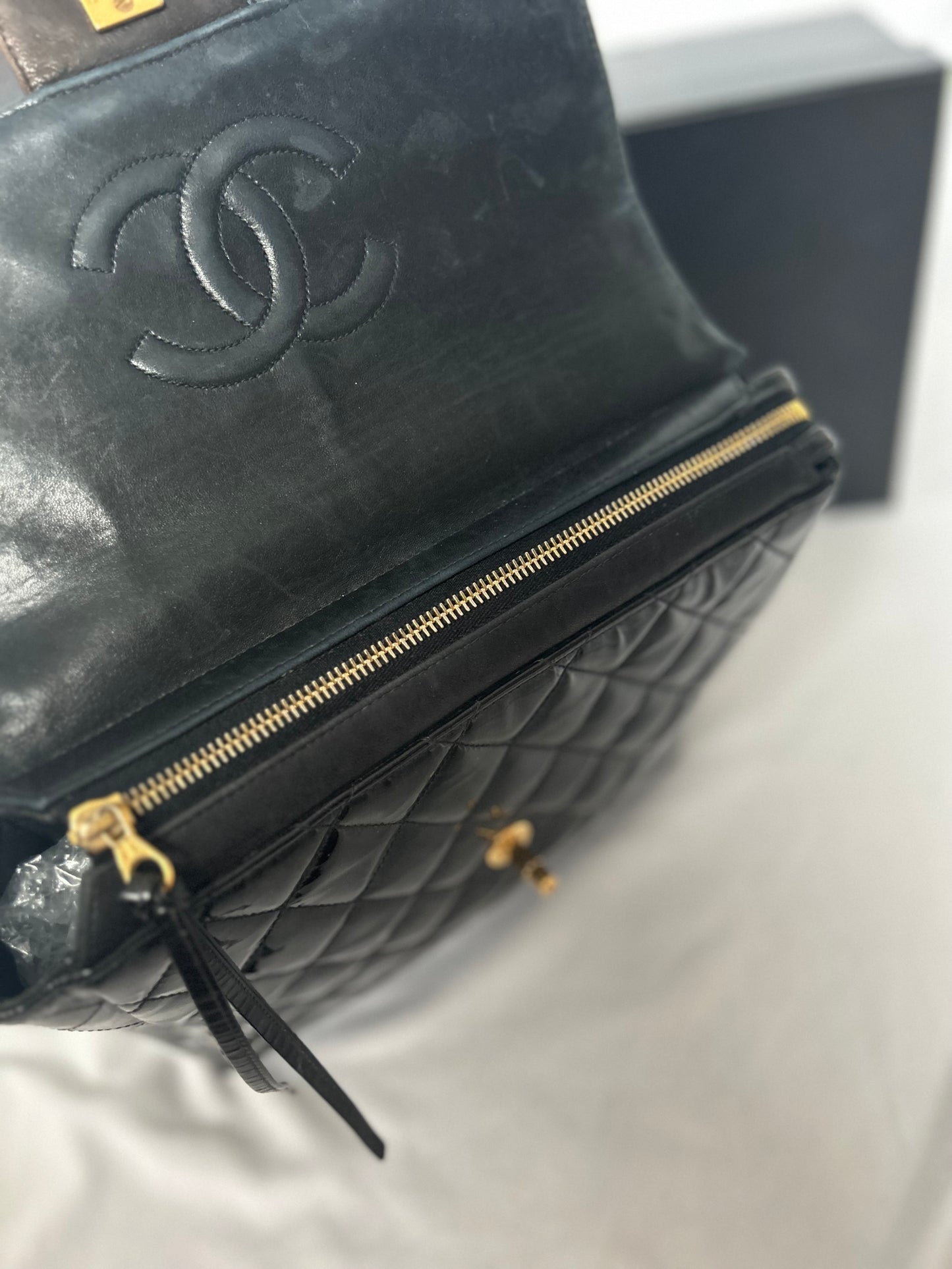 Chanel Patent Leather backpack