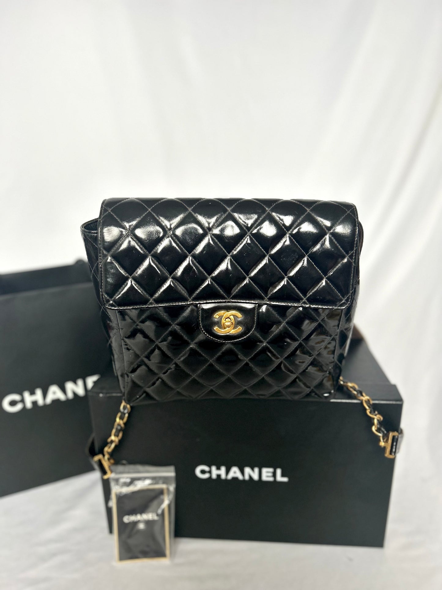 Chanel Patent Leather backpack