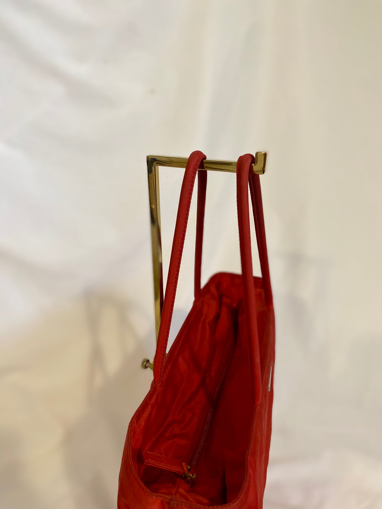 Red Prada Tote Bag