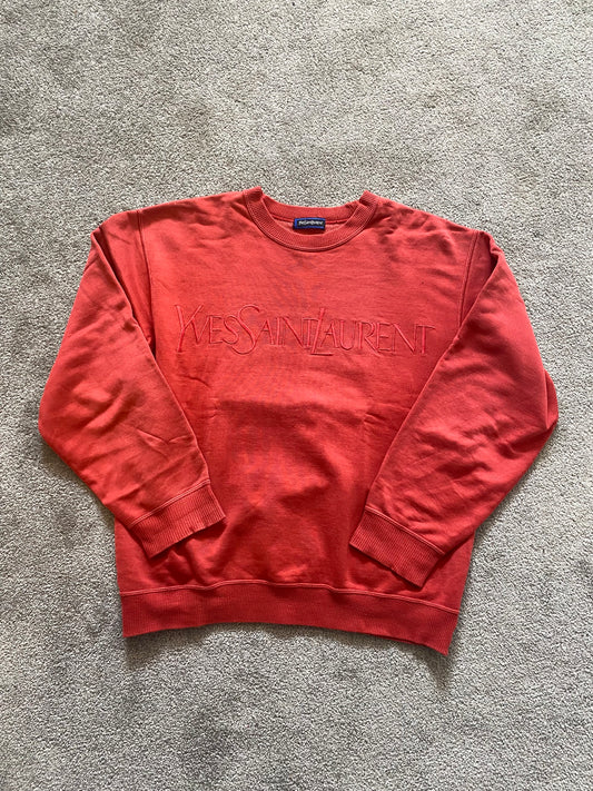 Burnt Red YSL Crewneck