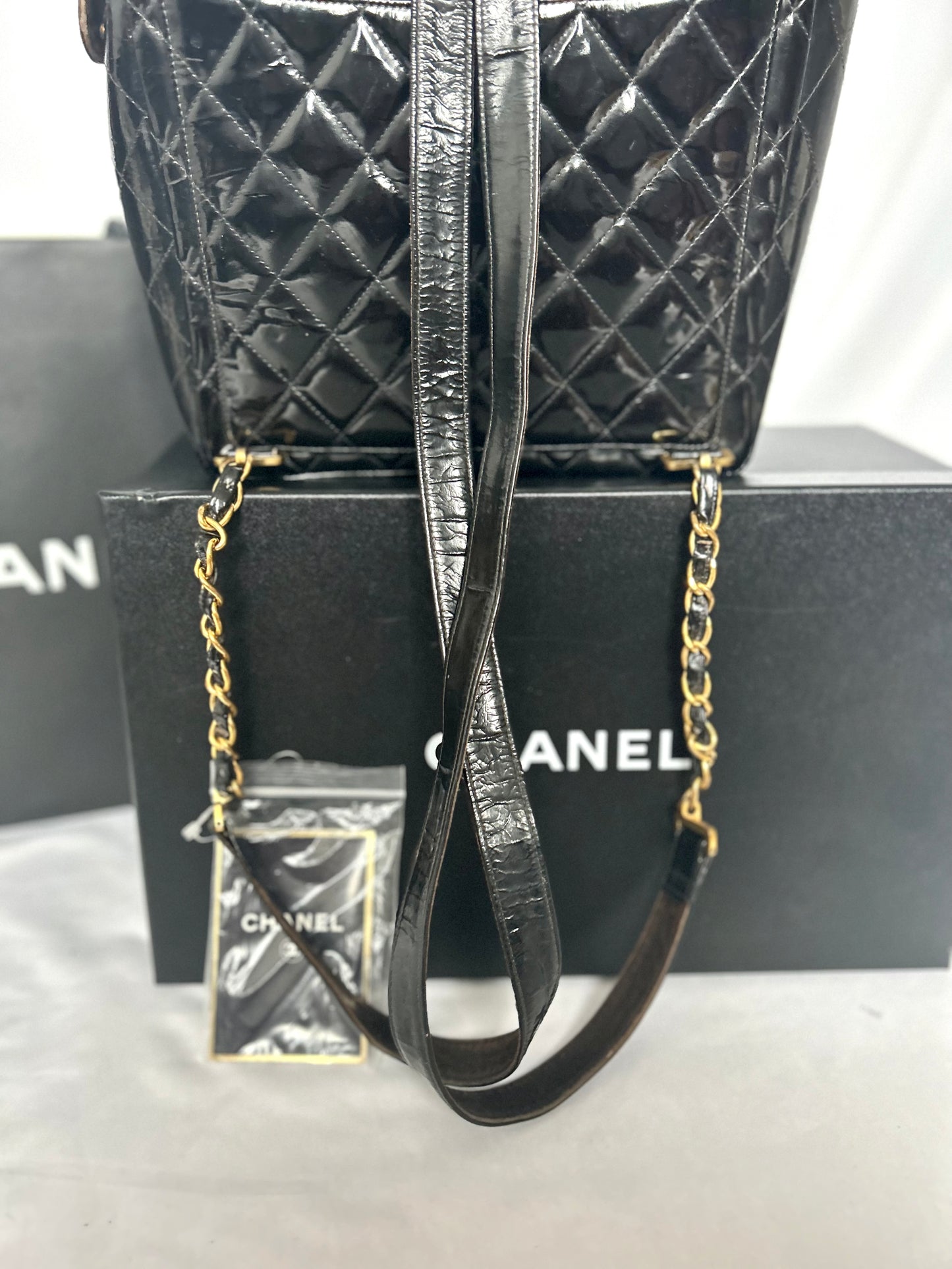 Chanel Patent Leather backpack