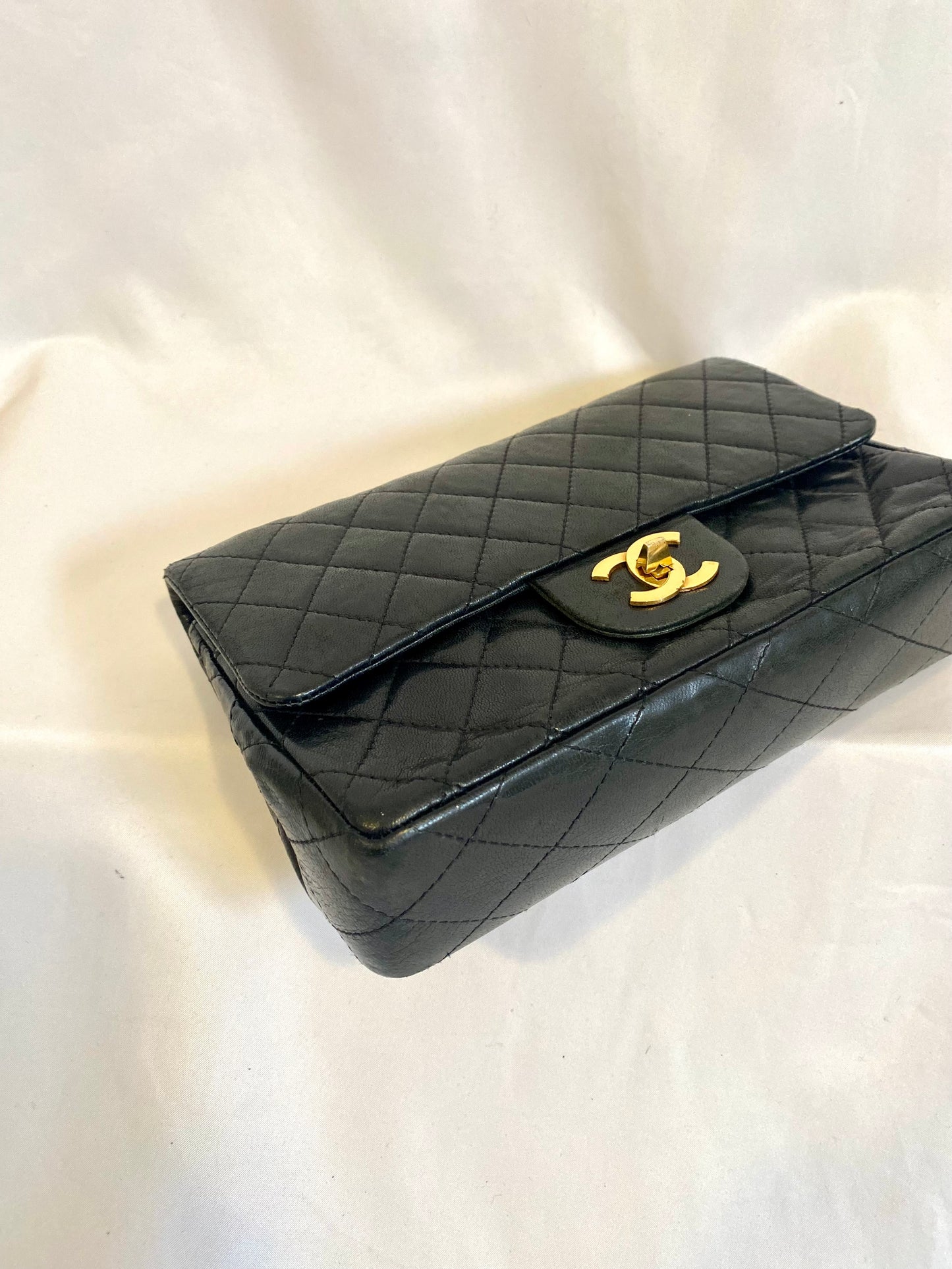 Chanel Black Vintage Classic Flap