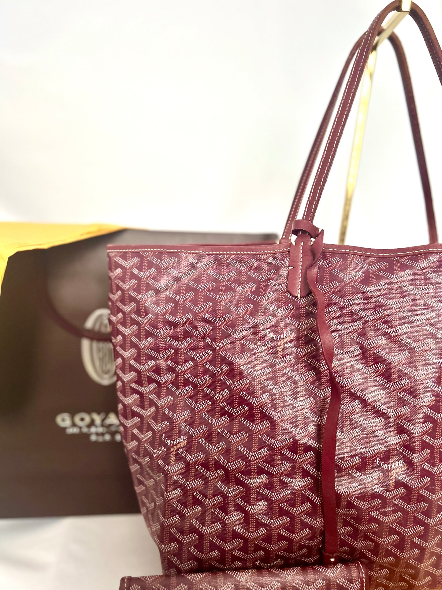 Goyard Burgundy Saint Louis GM