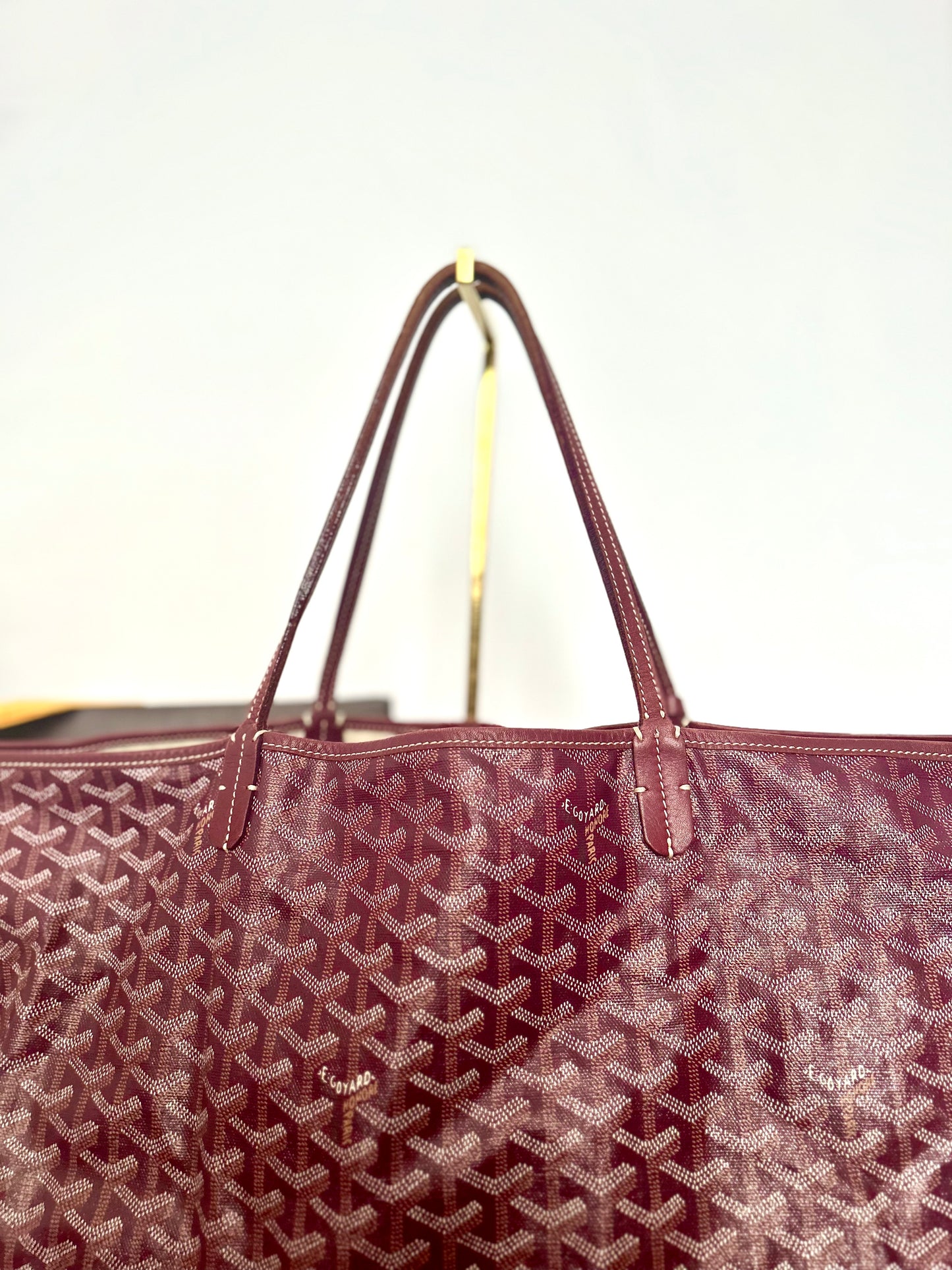 Goyard Burgundy Saint Louis GM