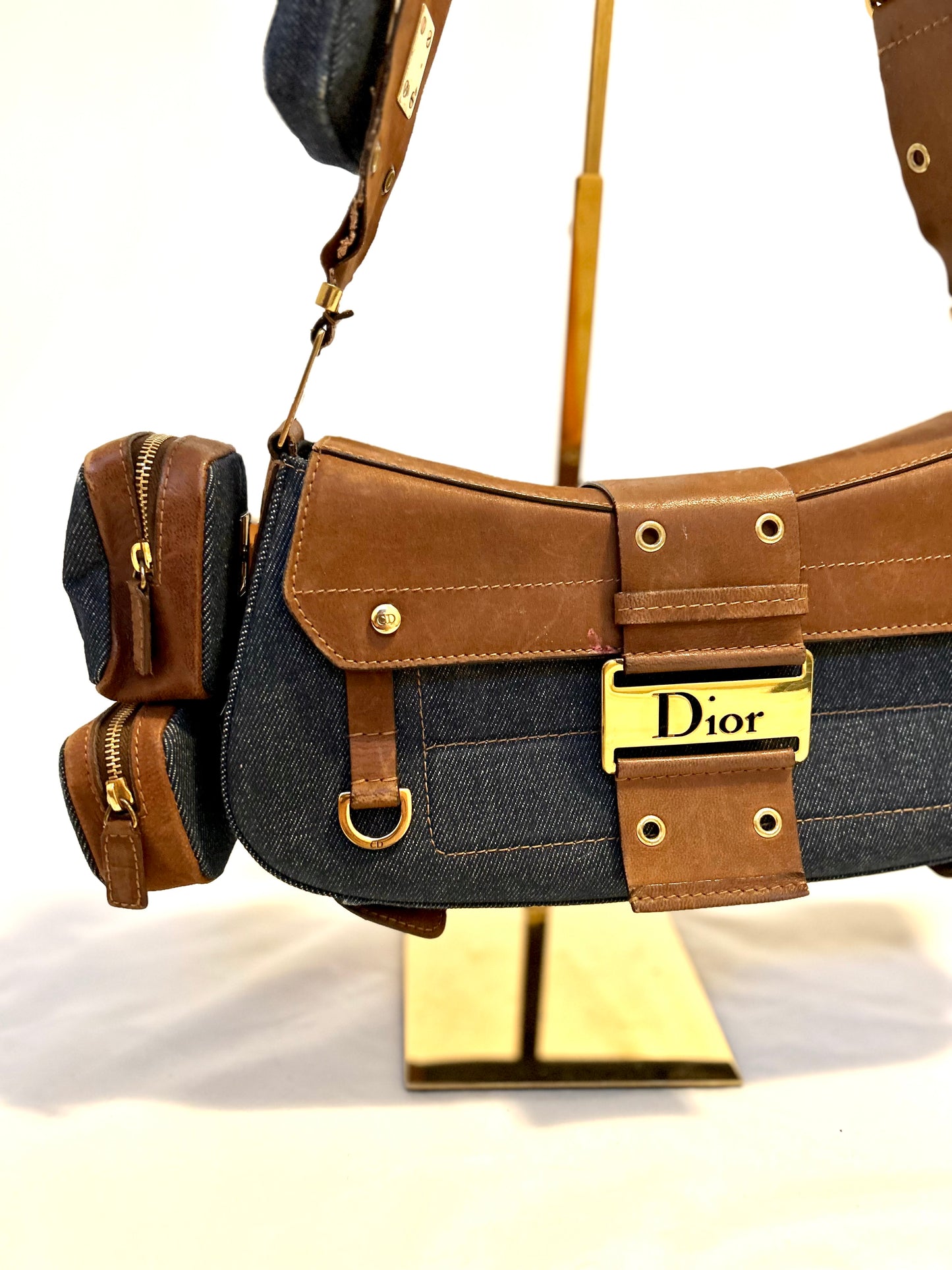 Dior Denim Street Chic Columbus Bag