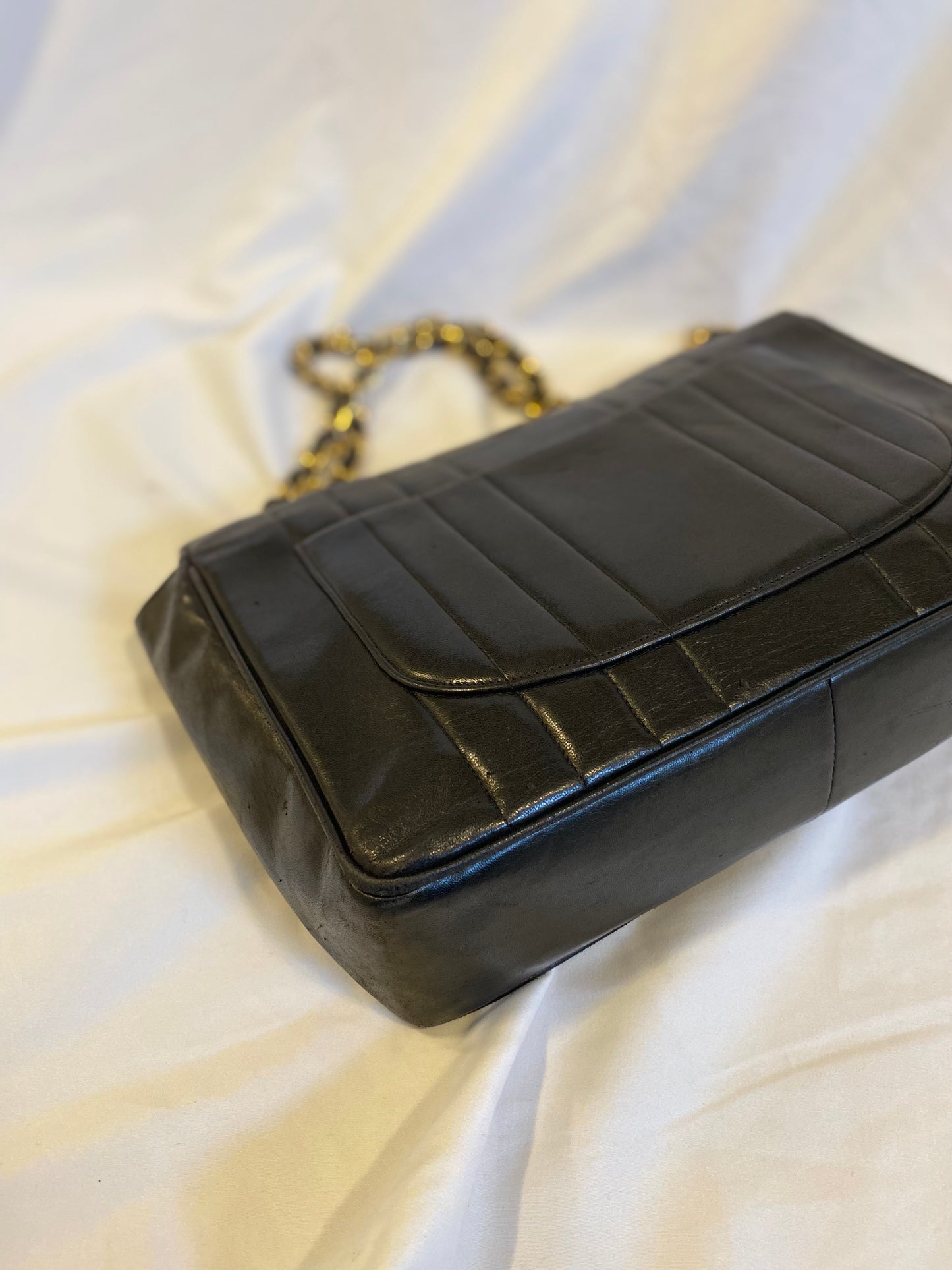 Chanel Lambskin Mademoiselle Maxi