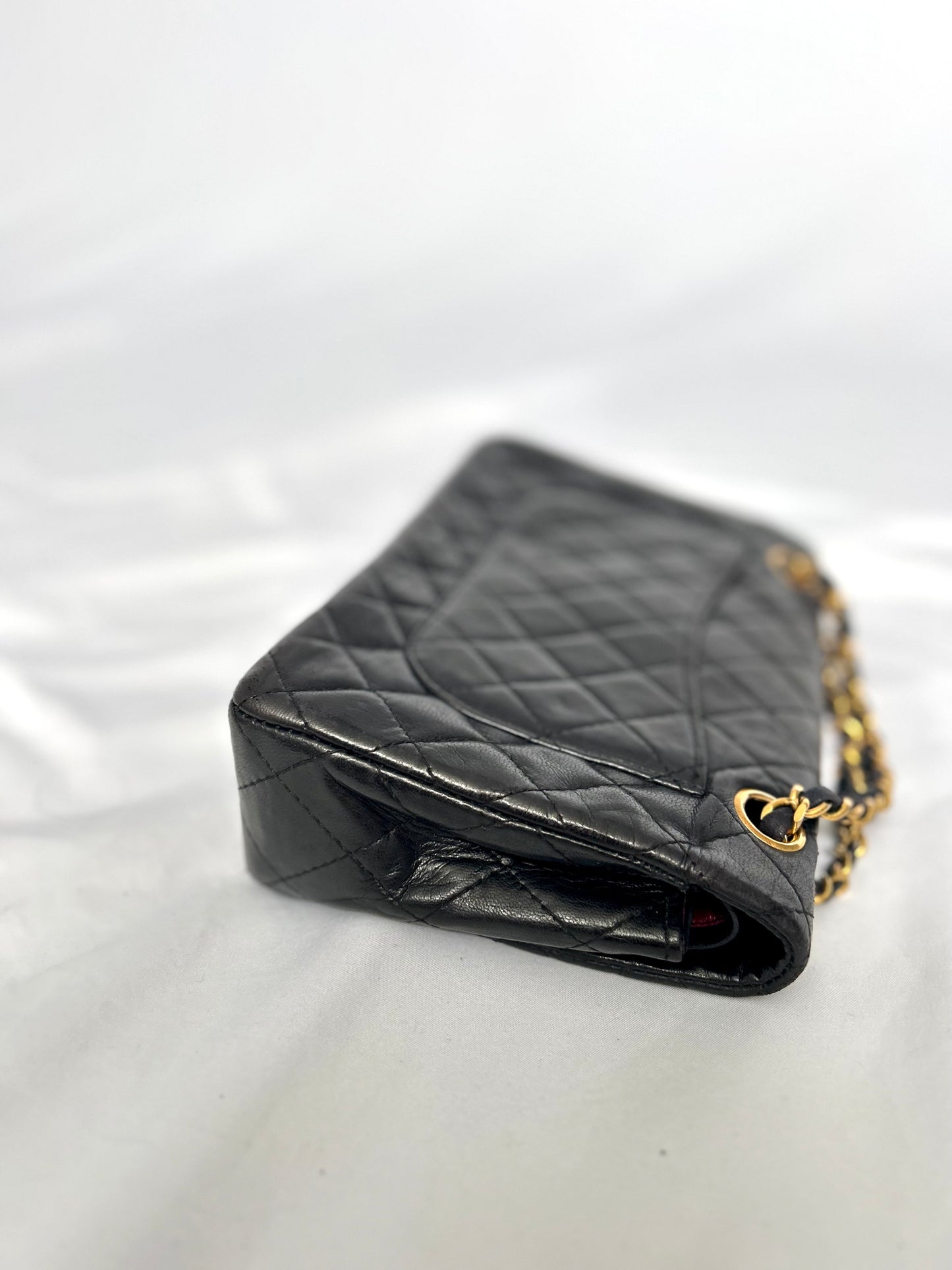 Chanel Black Lambskin Small Class Flap