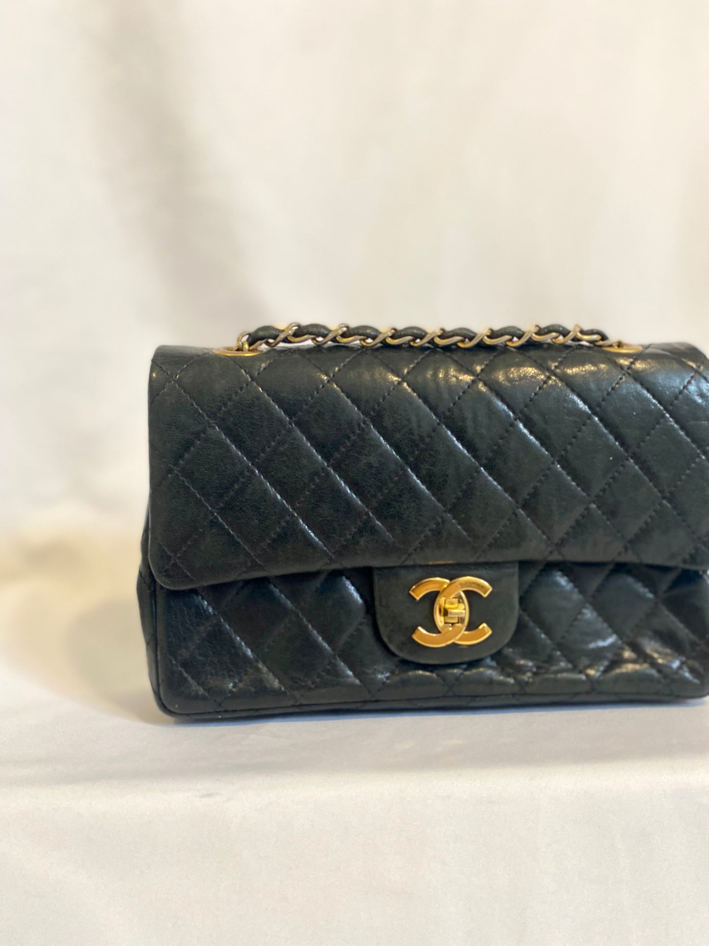 Chanel Black Vintage Classic Flap