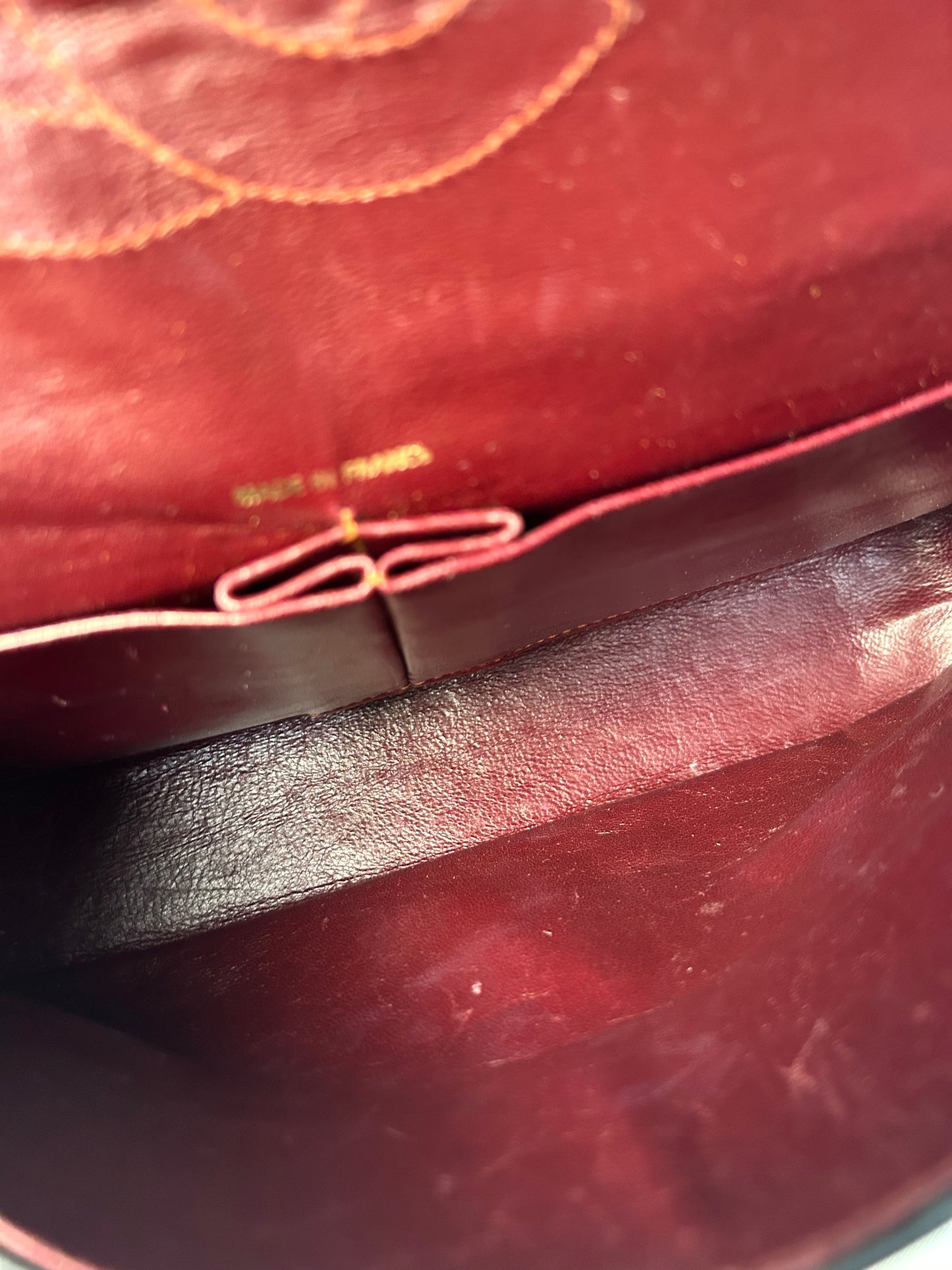 Authentic 1980s Vintage Chanel Black Lambskin Medium Classic Flap