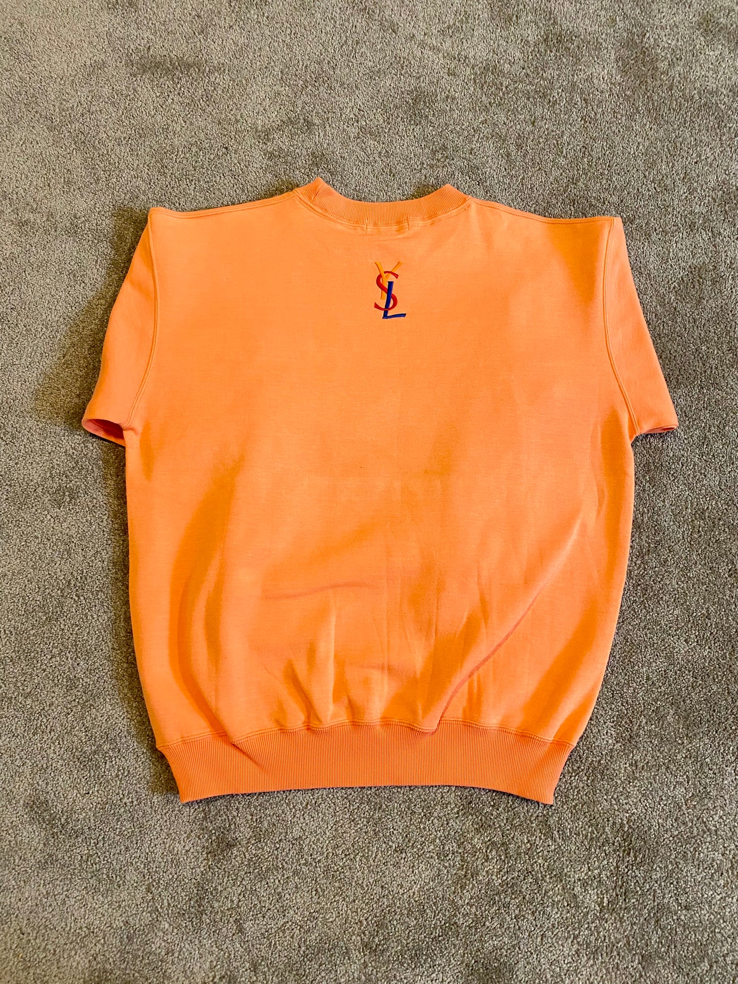 YSL Peach Crewneck