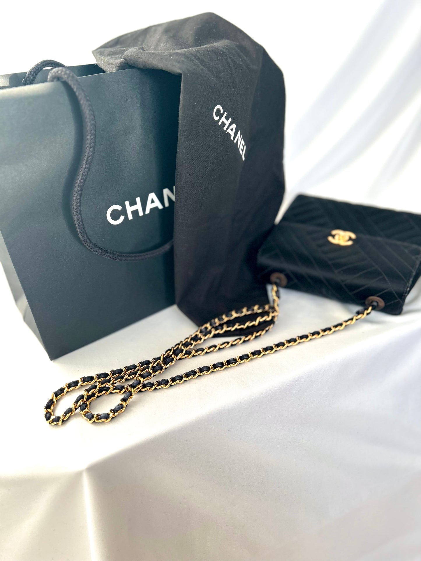 Chanel Satin Mini Square