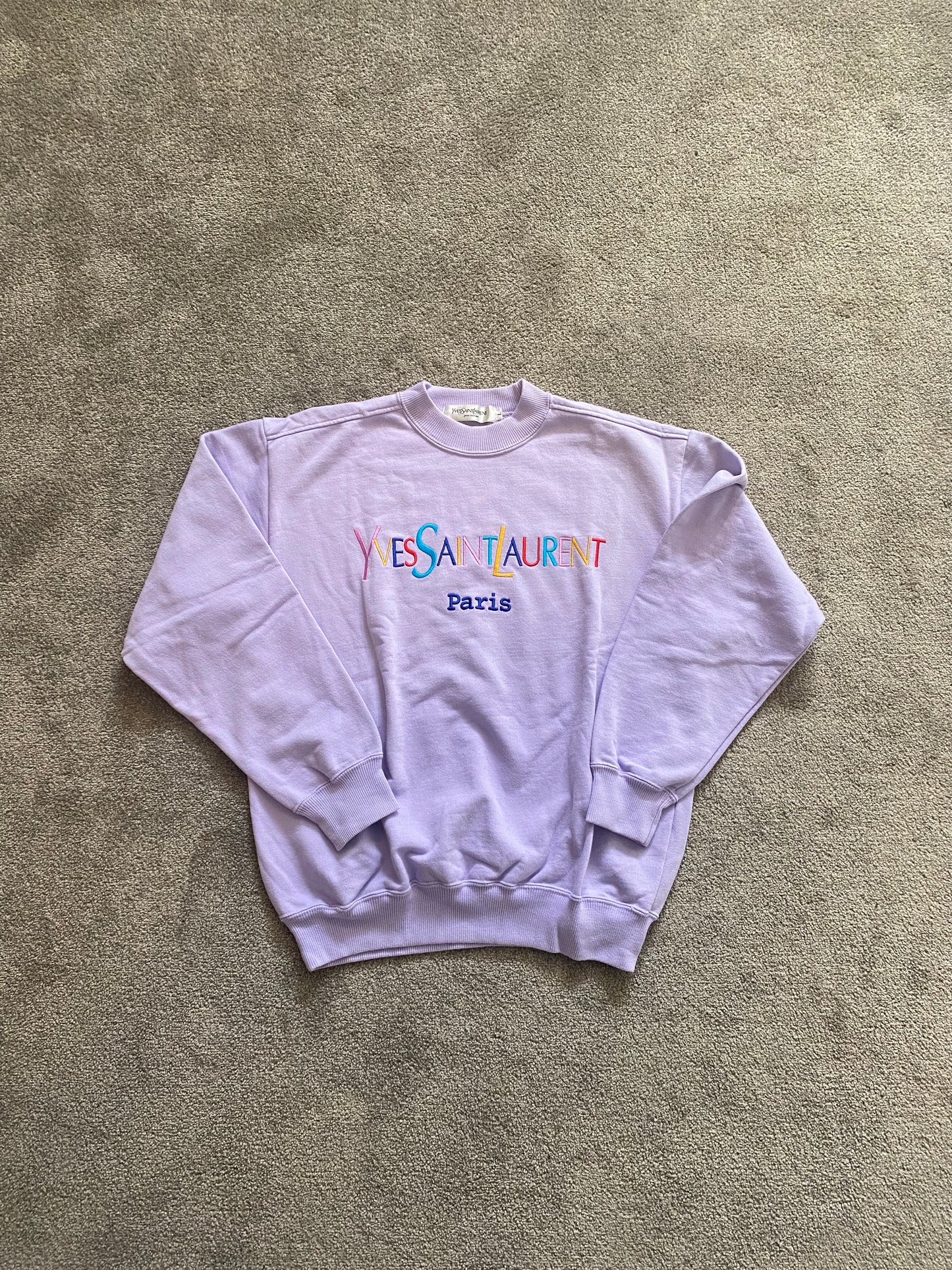 YSL Lavender Crewneck