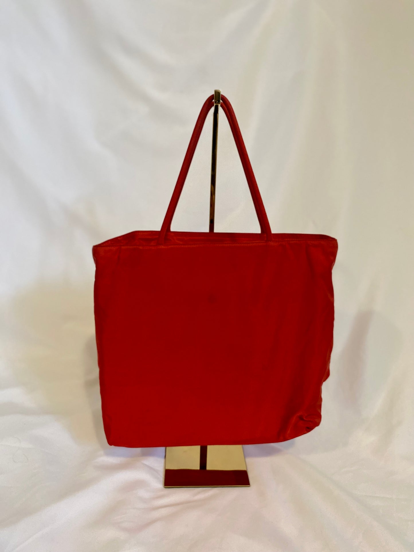 Red Prada Tote Bag