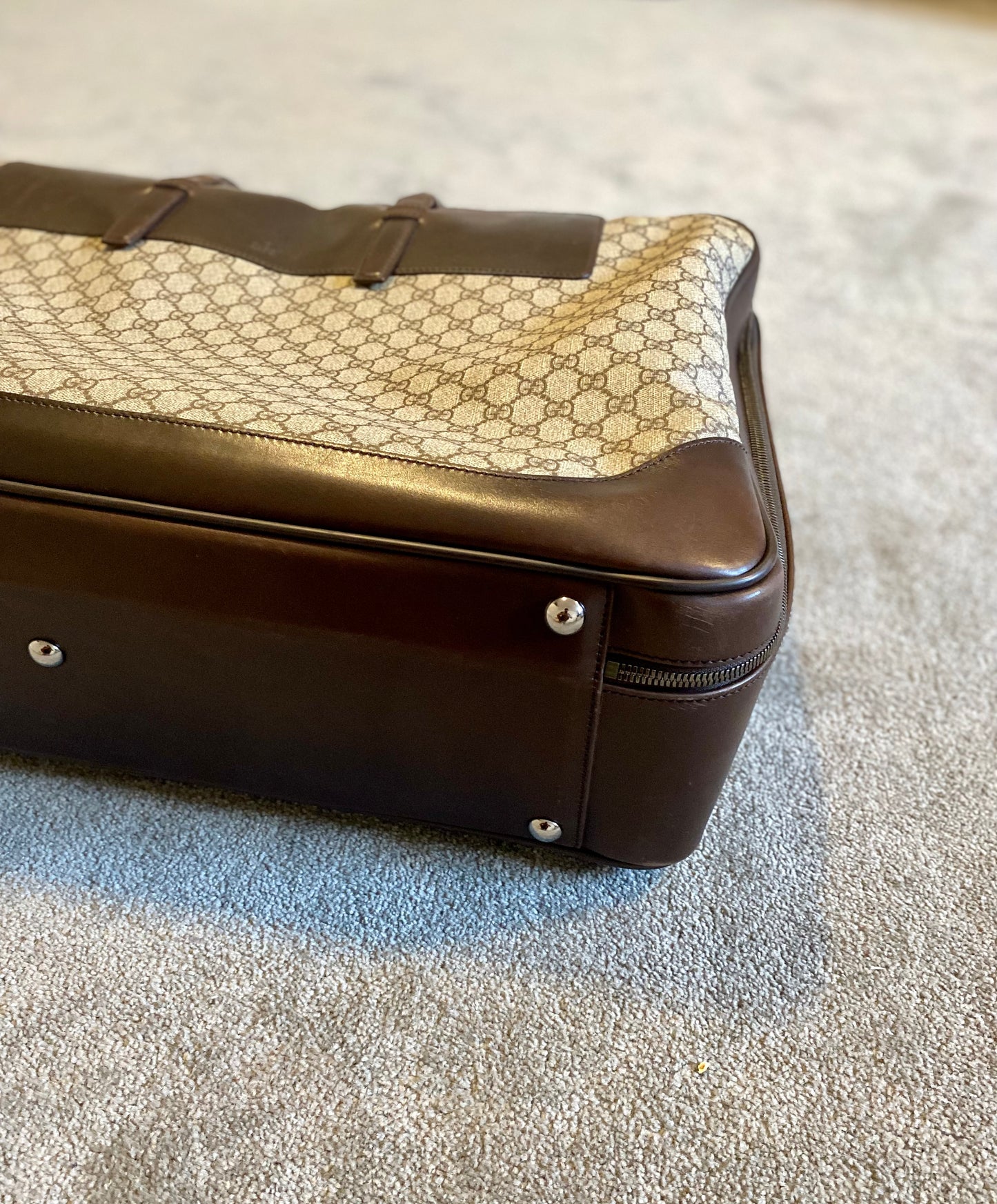 Gucci Soft Leather Luggage