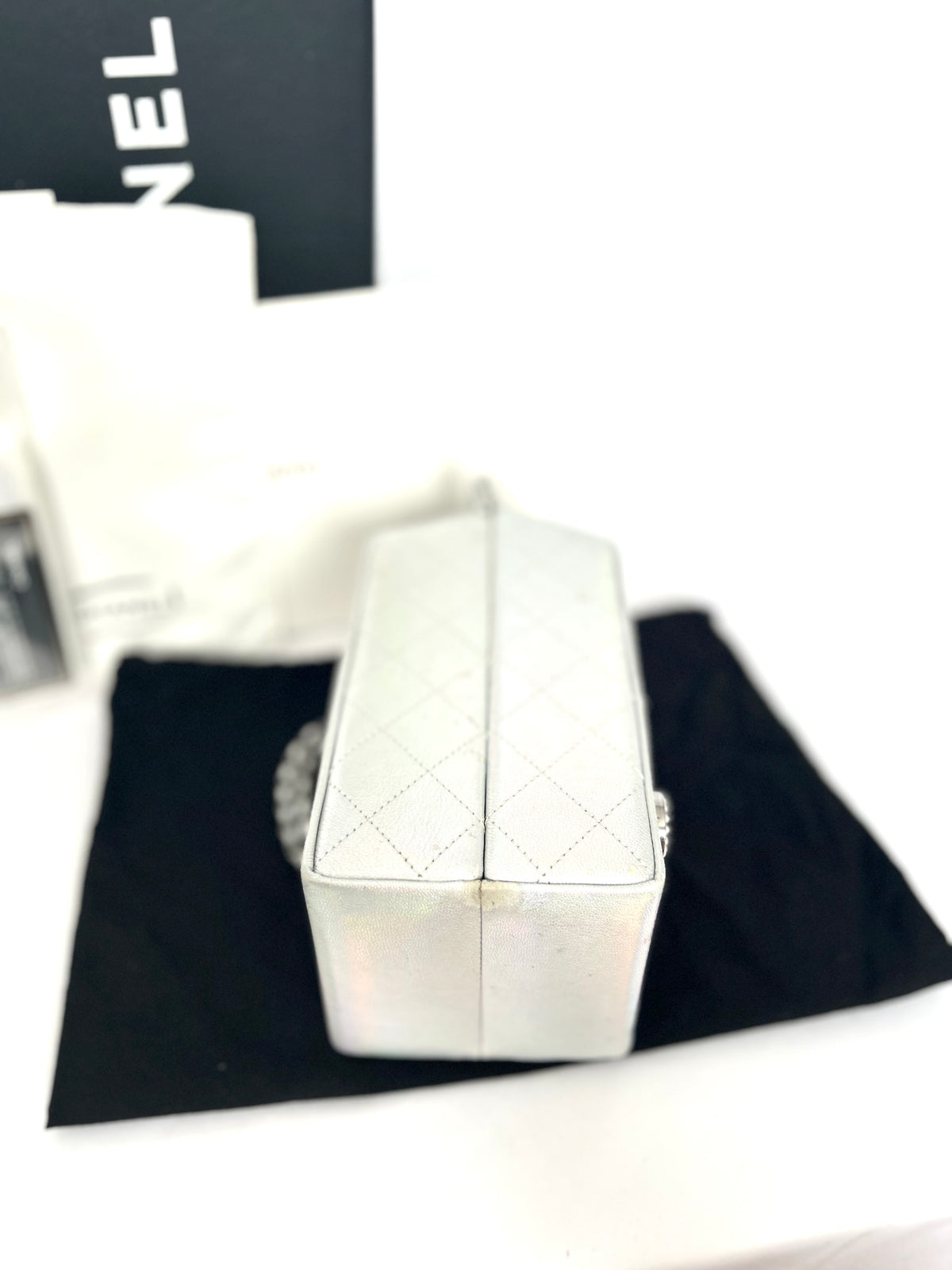 Extremely Rare Iridescent Lait de Coco Runway 2014 Milk Carton