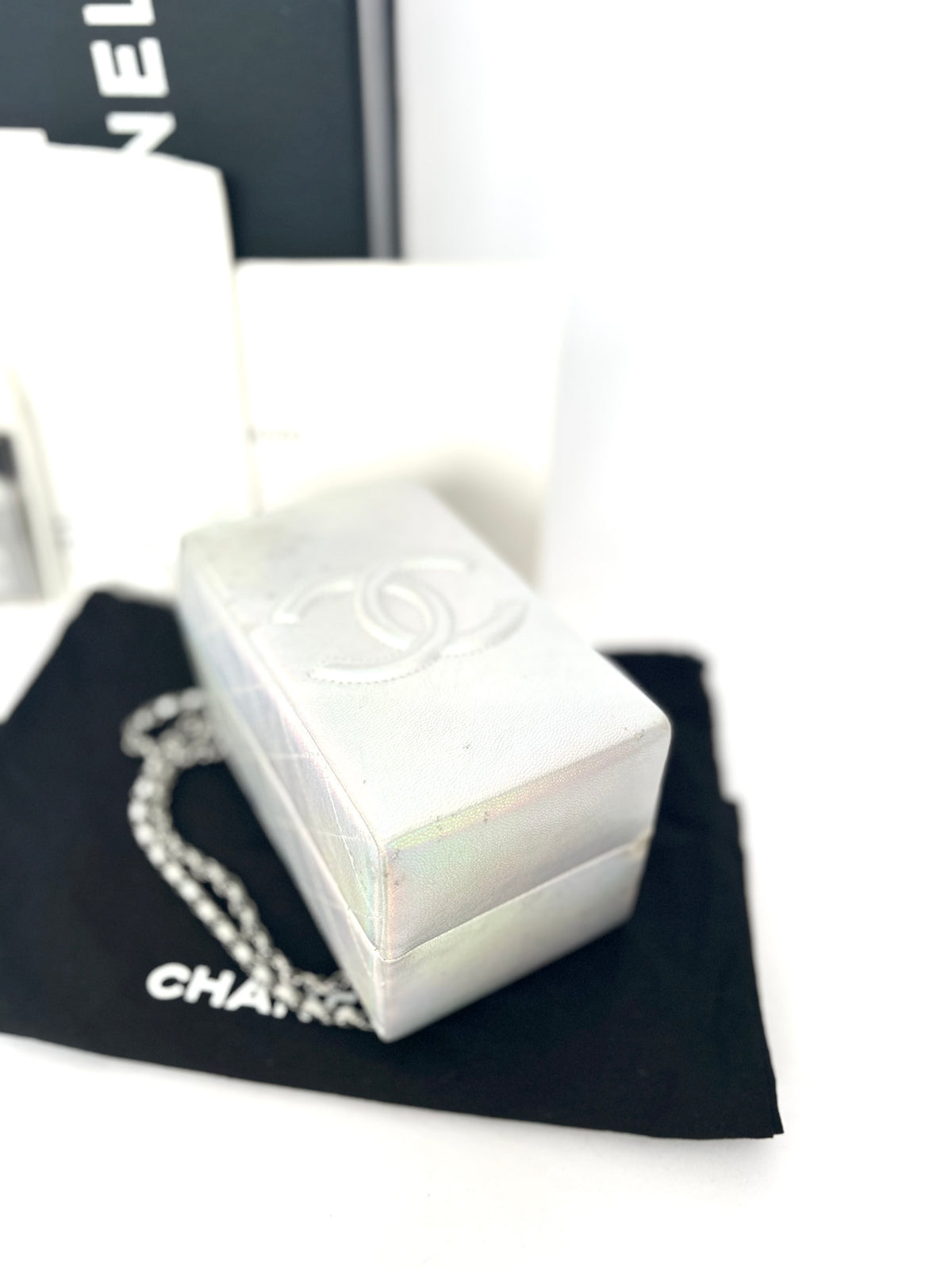 Extremely Rare Iridescent Lait de Coco Runway 2014 Milk Carton