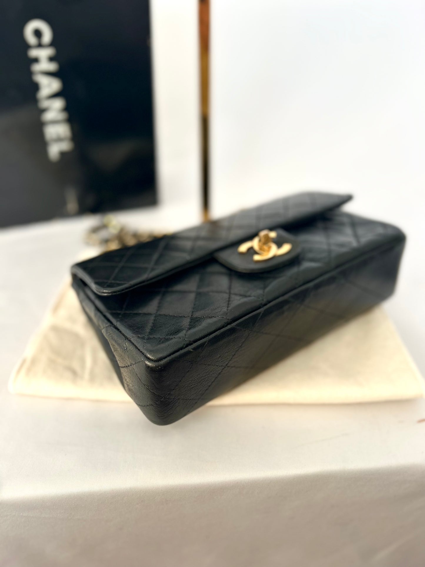 Chanel Small Lambskin Classic Flap