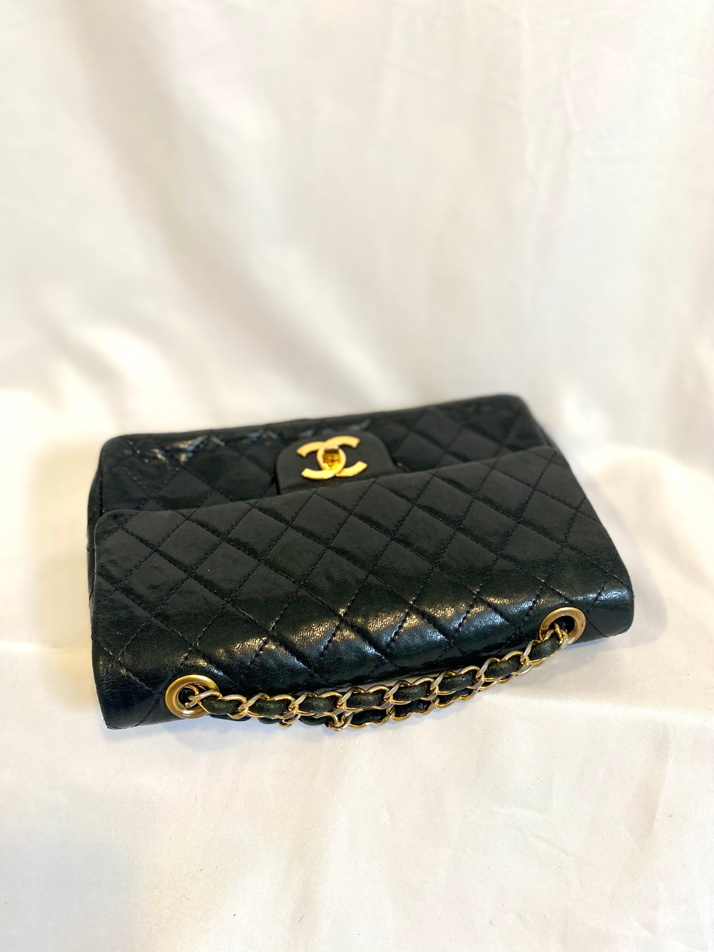 Chanel Black Vintage Classic Flap