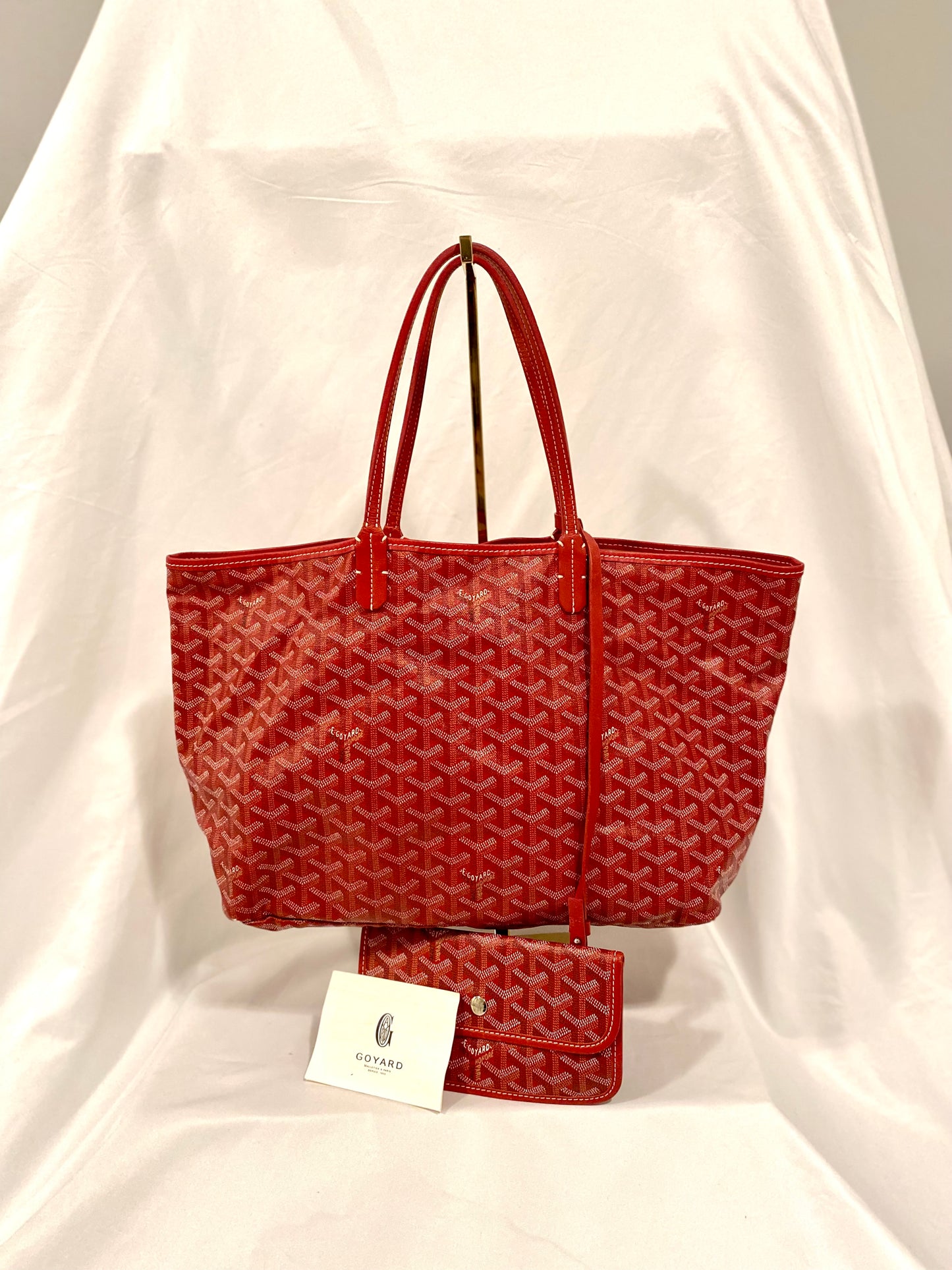 Goyard Red Saint Louis PM