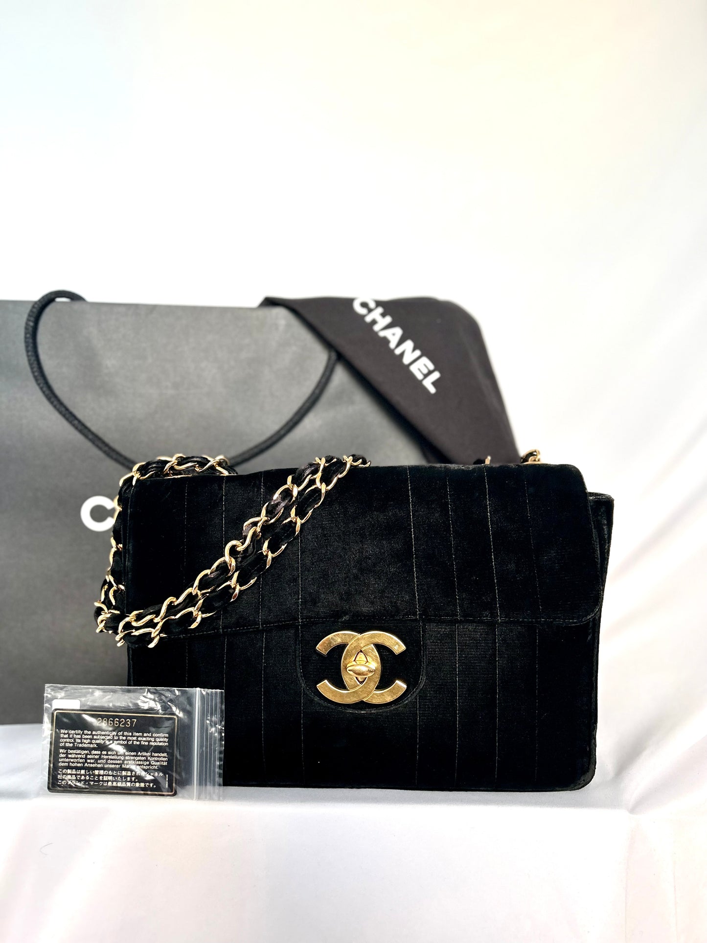 Chanel Velvet 1993-1994 Jumbo