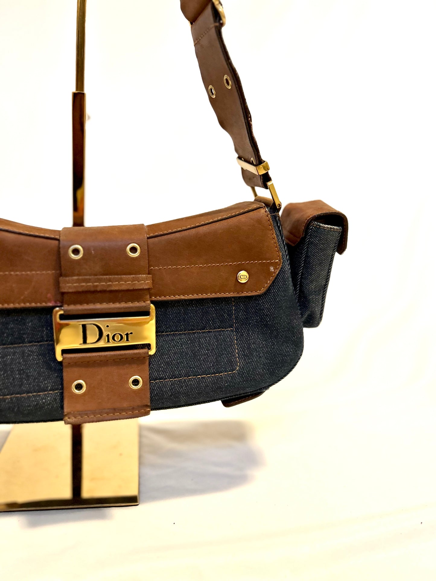 Dior Denim Street Chic Columbus Bag