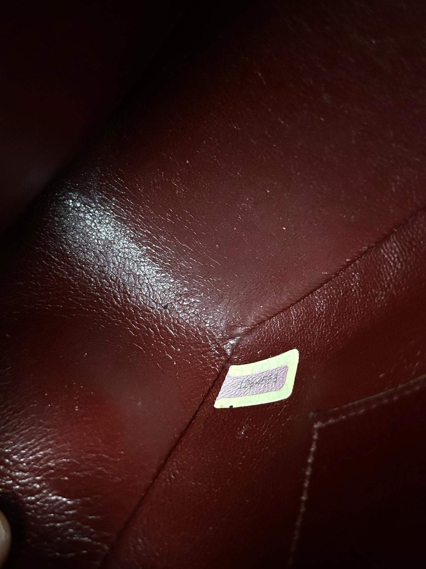 Authentic 1990s Chanel Single Lambskin Flap Bag