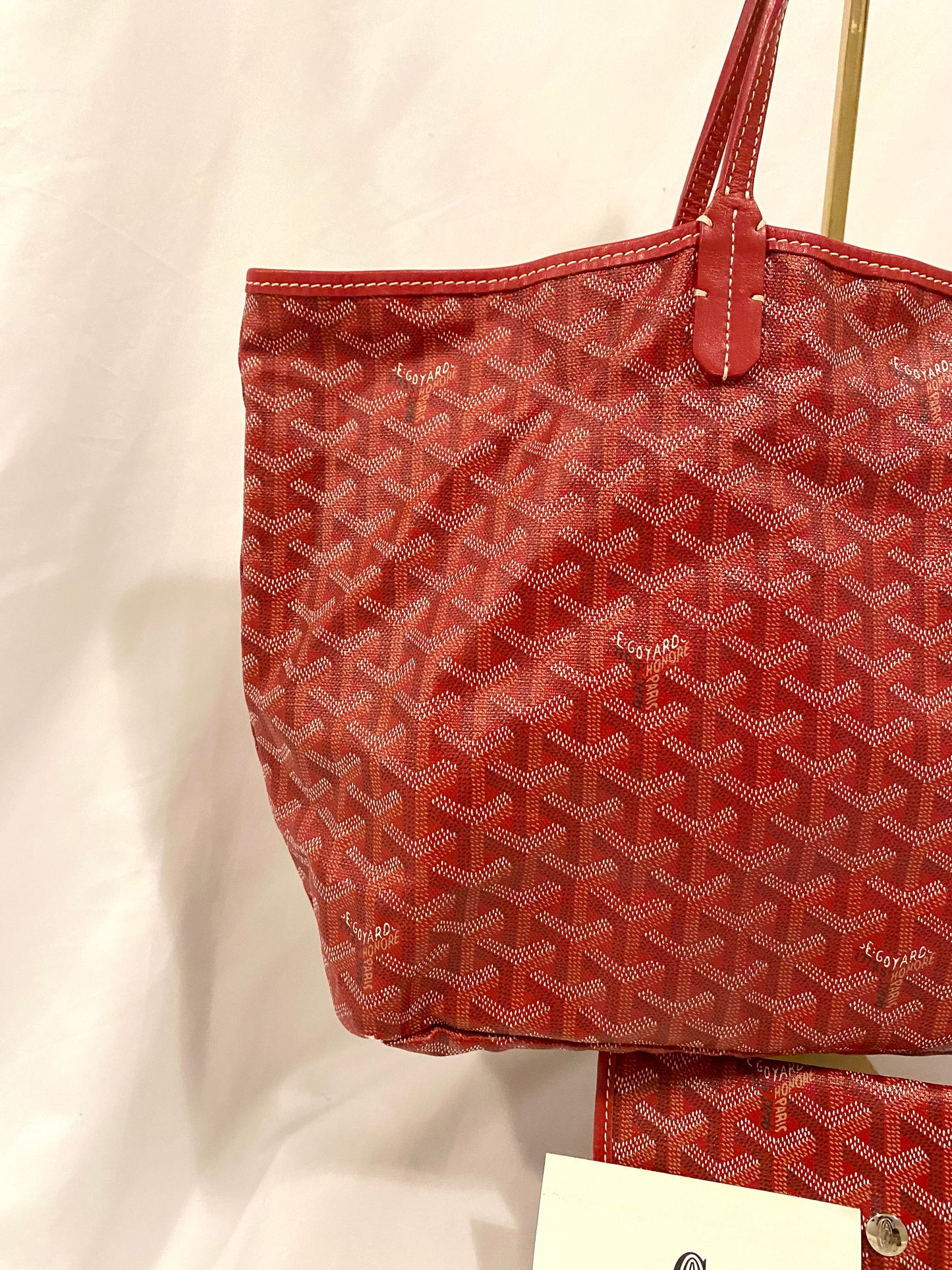 Goyard Red Saint Louis PM