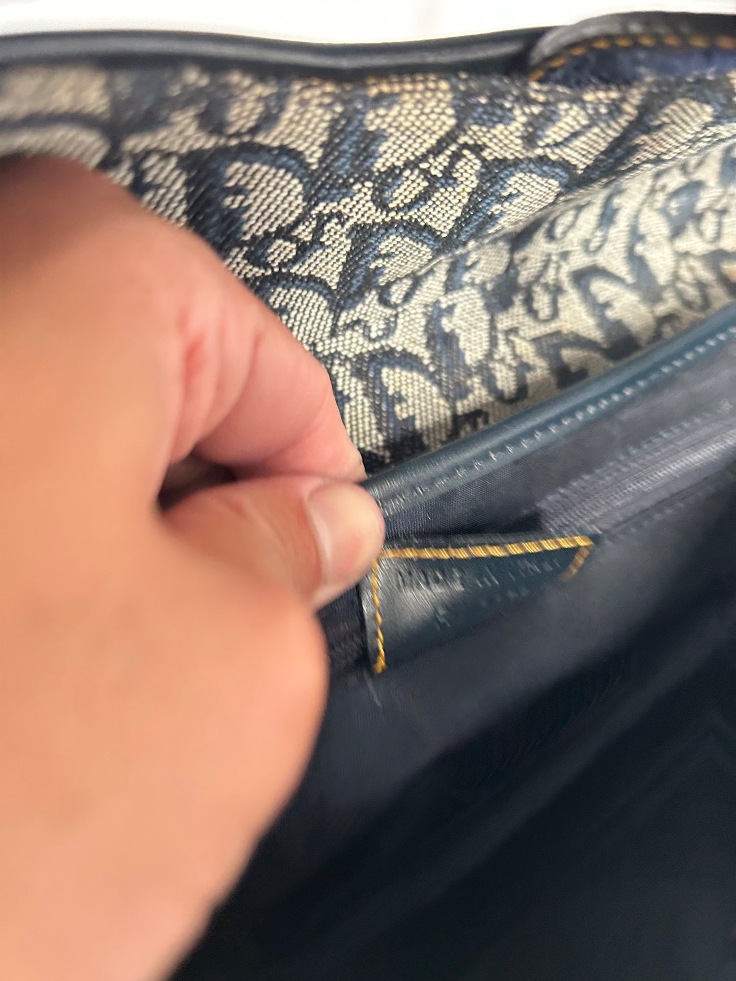 Dior Classic Monogram Saddle Bag