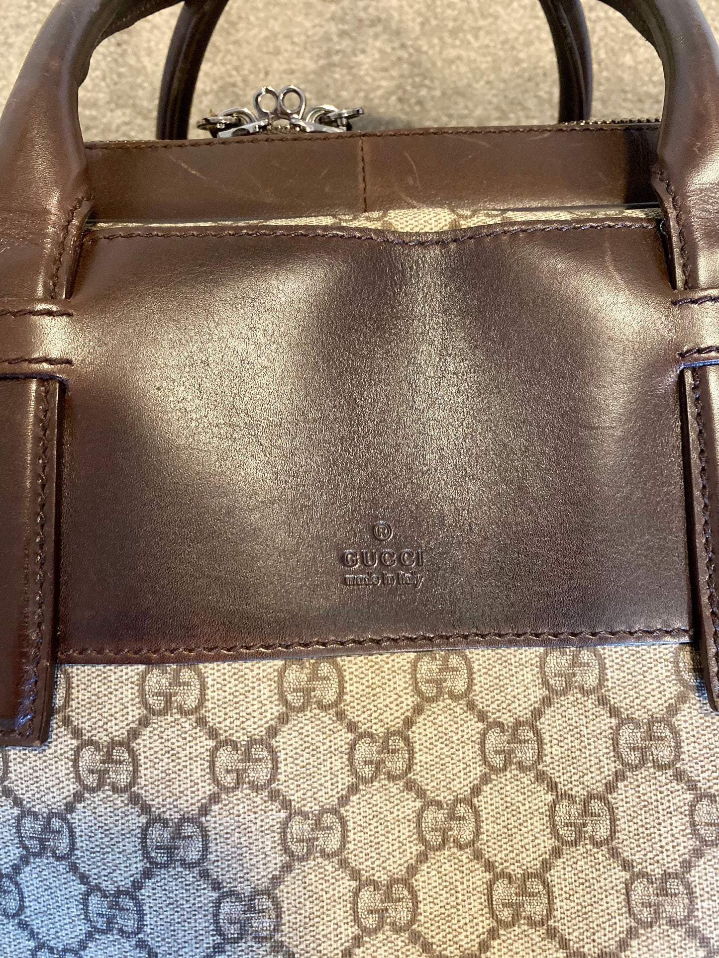 Gucci Soft Leather Luggage