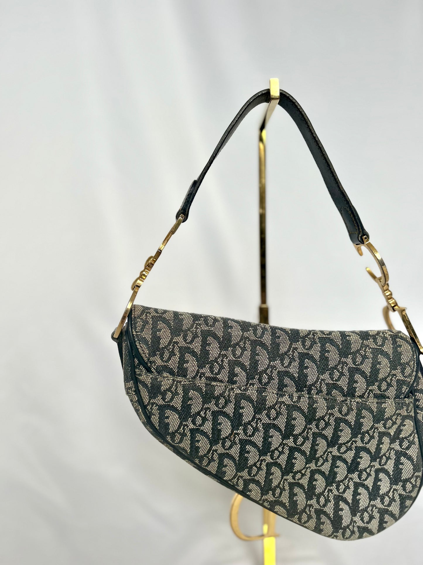 Dior Monogram Saddle Bag