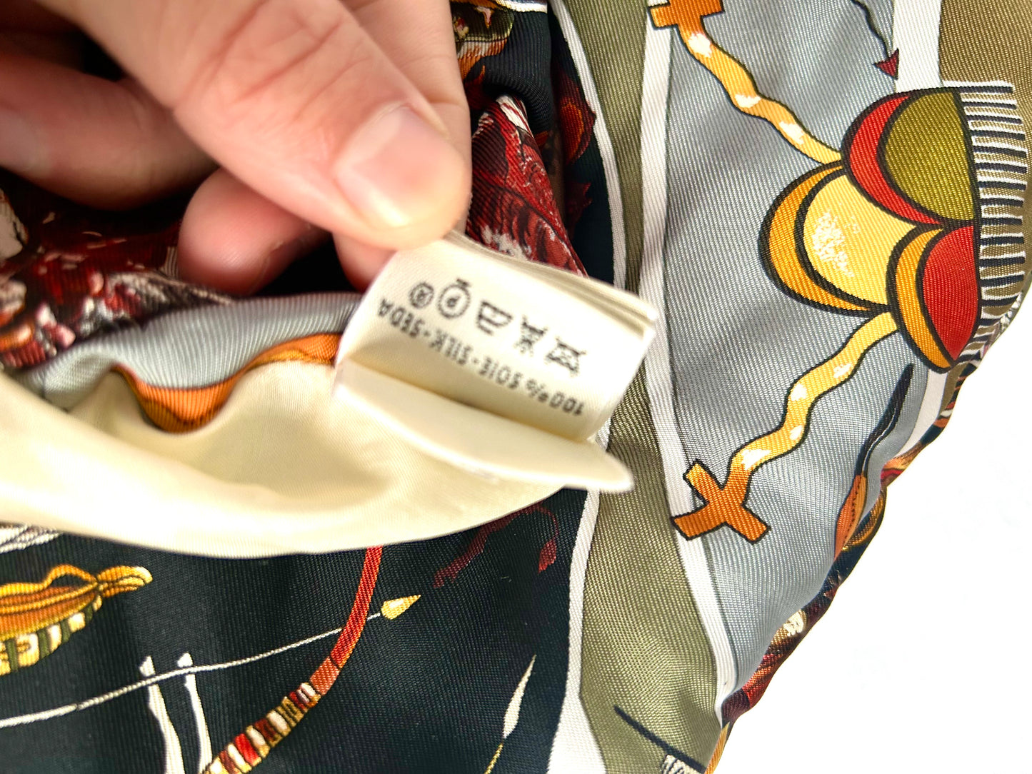 Archival Hermes Silk Detachable Sleeve Jacket Coat designed by Martin Margiela